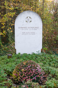 Gerhard Willhalm – Grab -  Gerhard Wendlandt