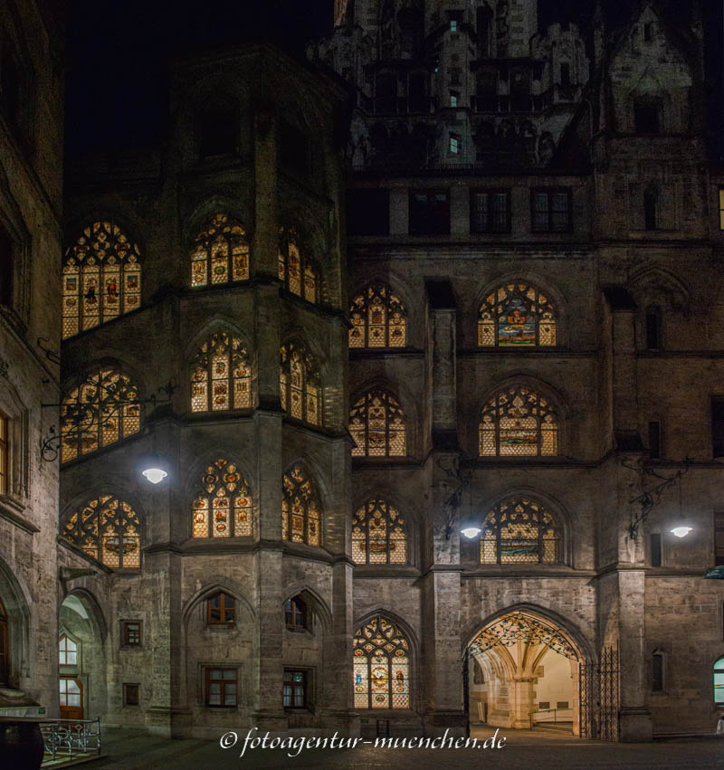 Neues Rathaus - Innenhof