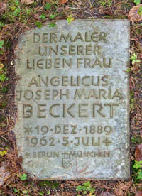 Gerhard Willhalm – Grab - Joseph Maria Beckert
