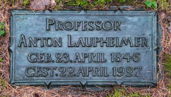 Grab von Anton Laupheimer