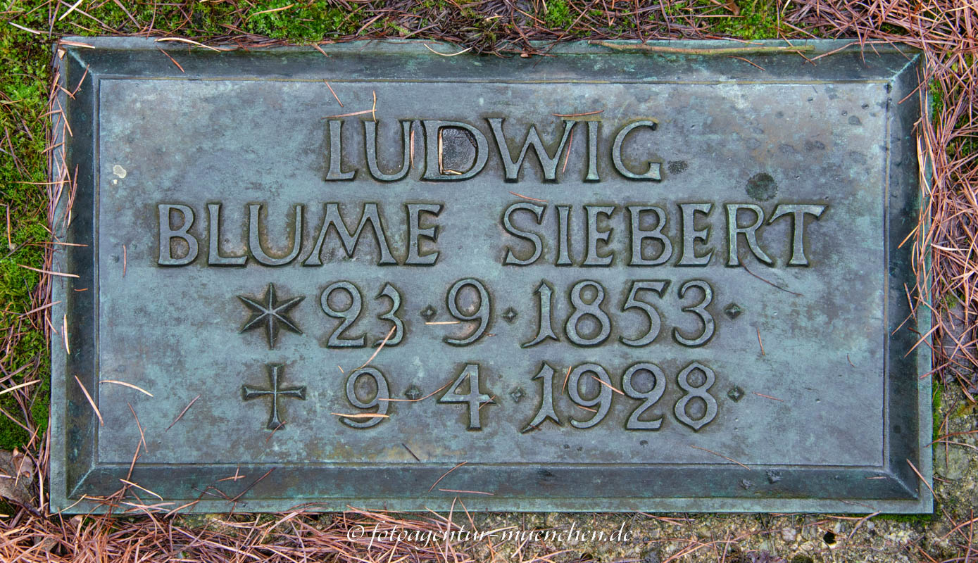 Grab - Ludwig Blume-Siebert