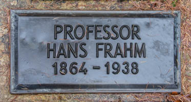 Grab von Hans Frahm