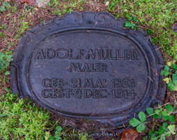 Gerhard Willhalm – Grab - Adolf Müller
