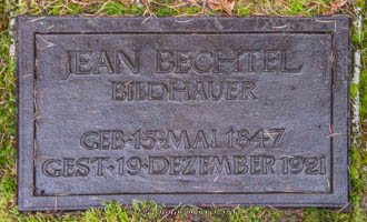 Gerhard Willhalm – Grab - Jean Bechtel