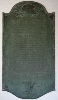 Kriegerdenkmal: Kriegergedenktafel