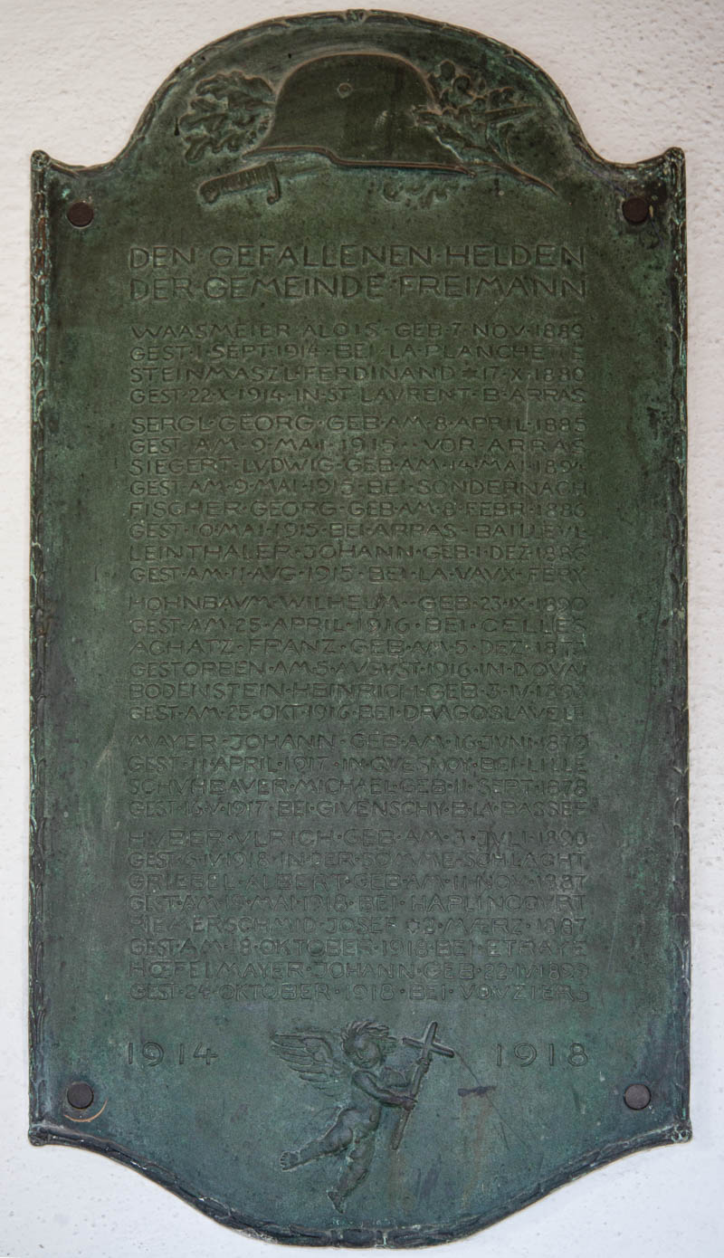 Kriegergedenktafel – Denkmal/Kunstwerk in München