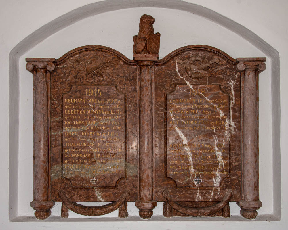 Kriegerdenkmal – Denkmal/Kunstwerk in München