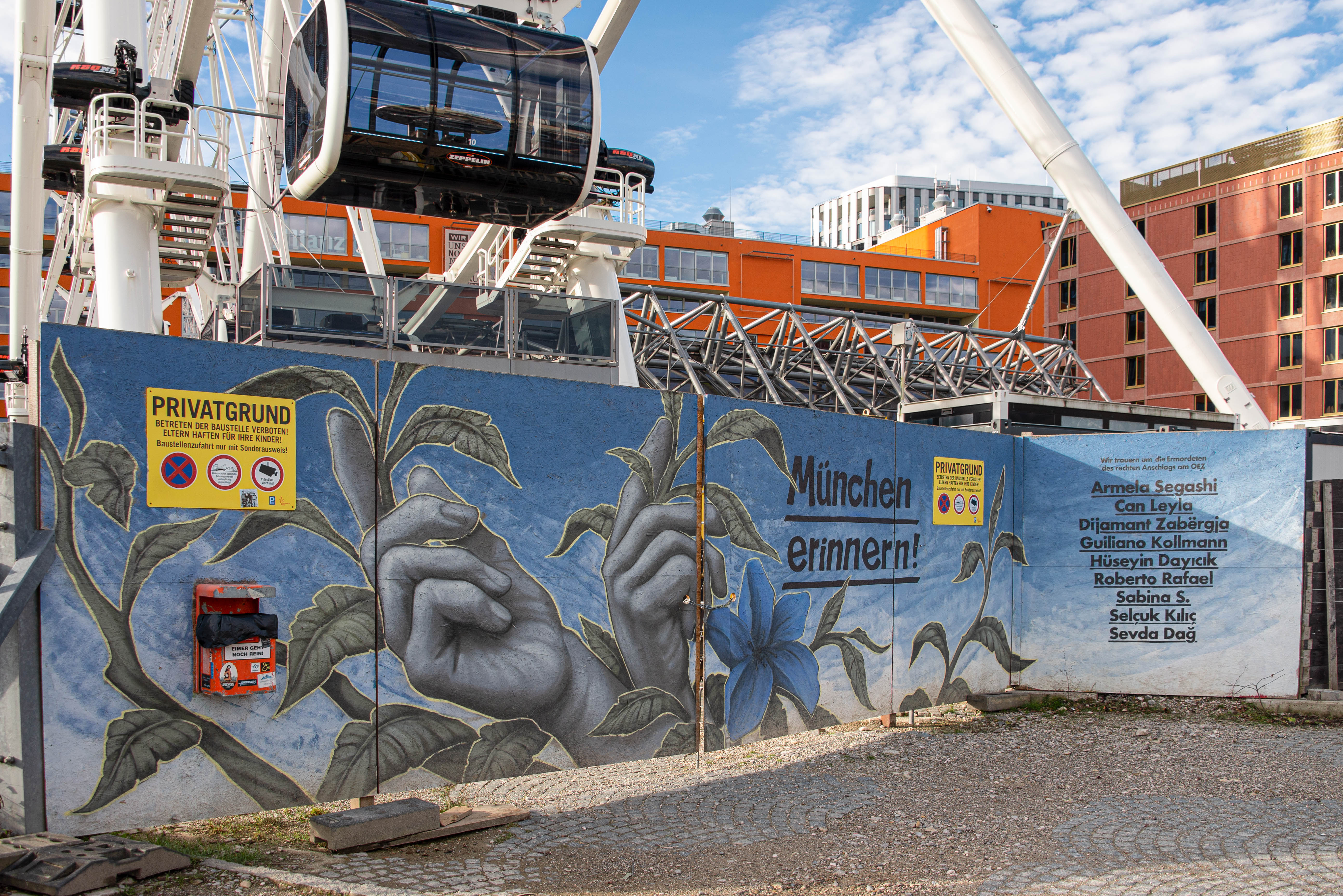 Streetart - Opfer des OEZ-Attentat