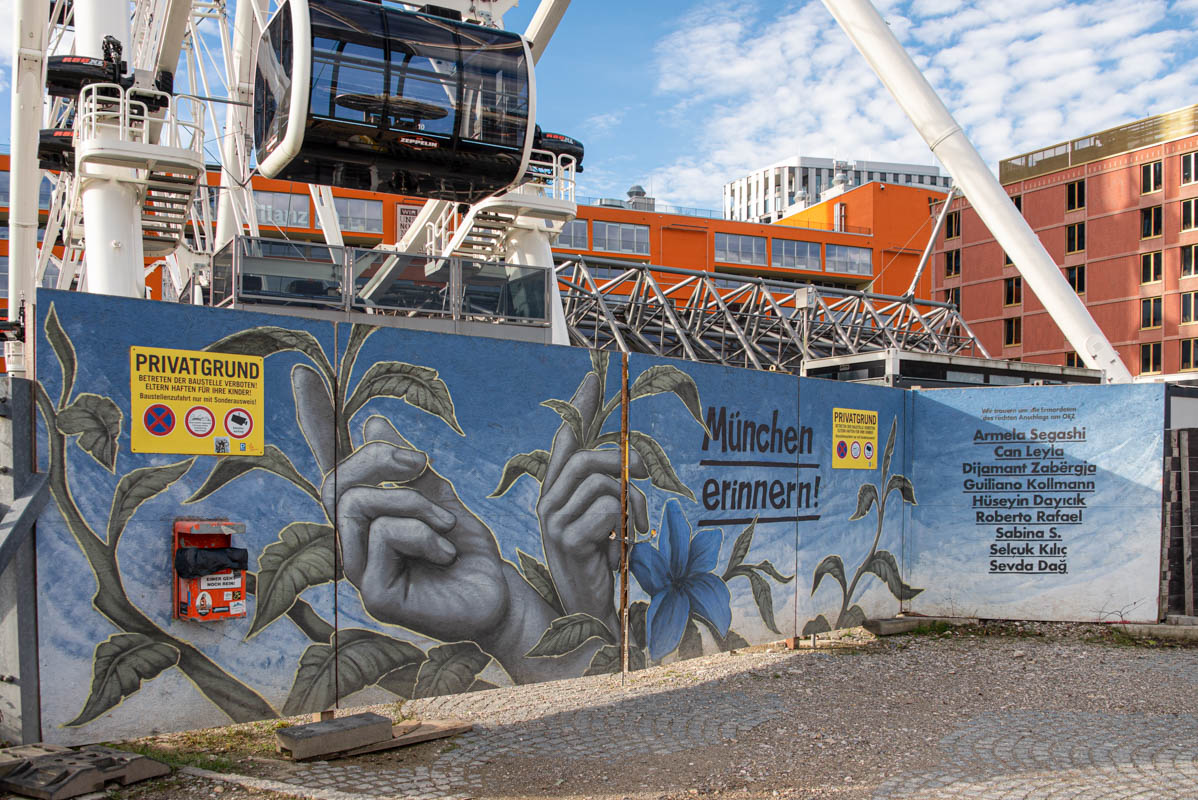 München Erinnern - OEZ Attentat – Denkmal/Kunstwerk in München