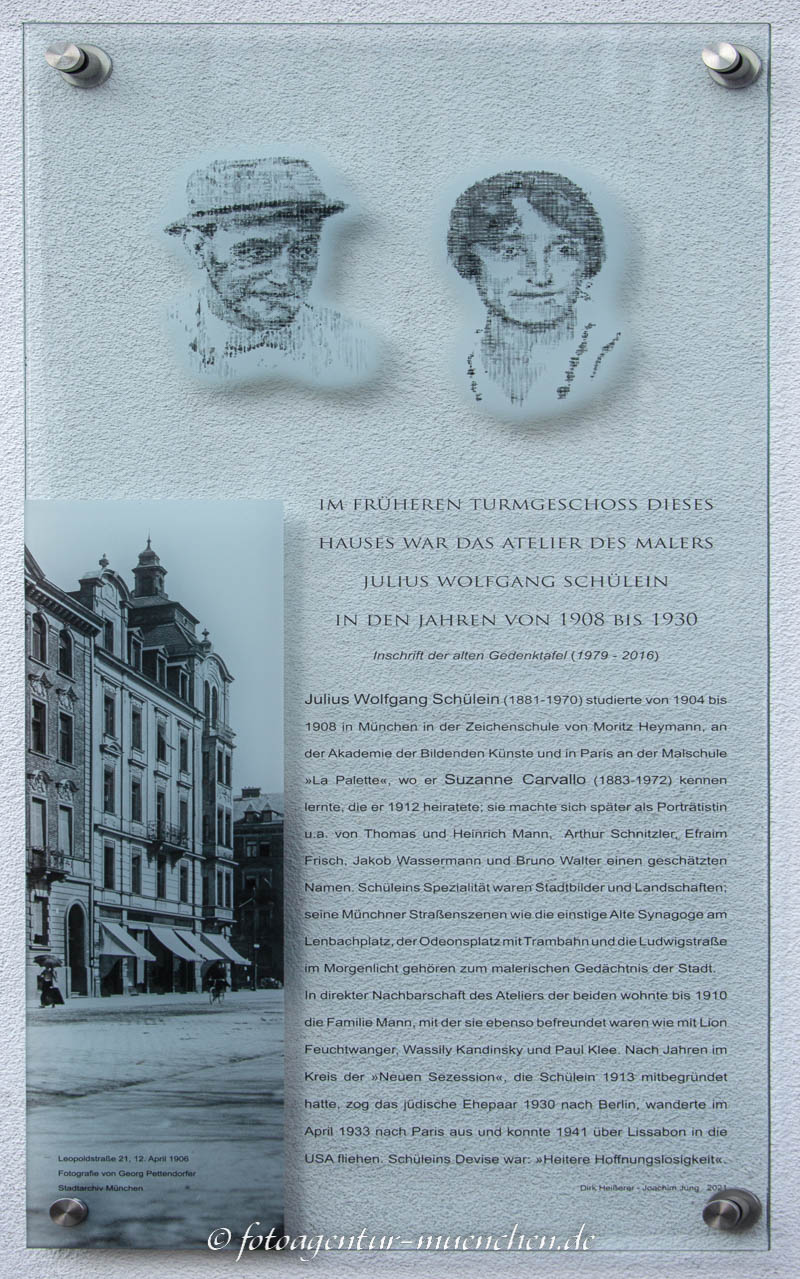 Julius Wolfgang Schülein – Denkmal/Kunstwerk in München