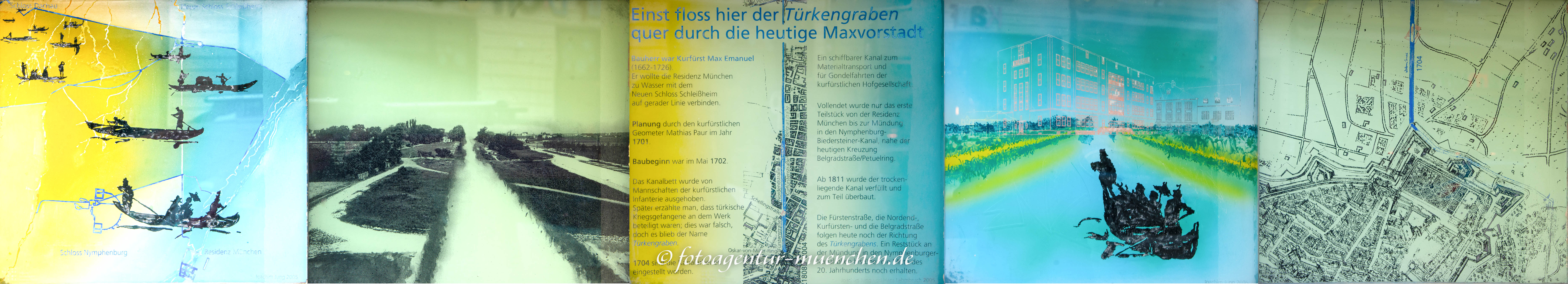 Fenster zur Erinnerung an den Türkengraben