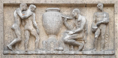 Relief - Malerei
