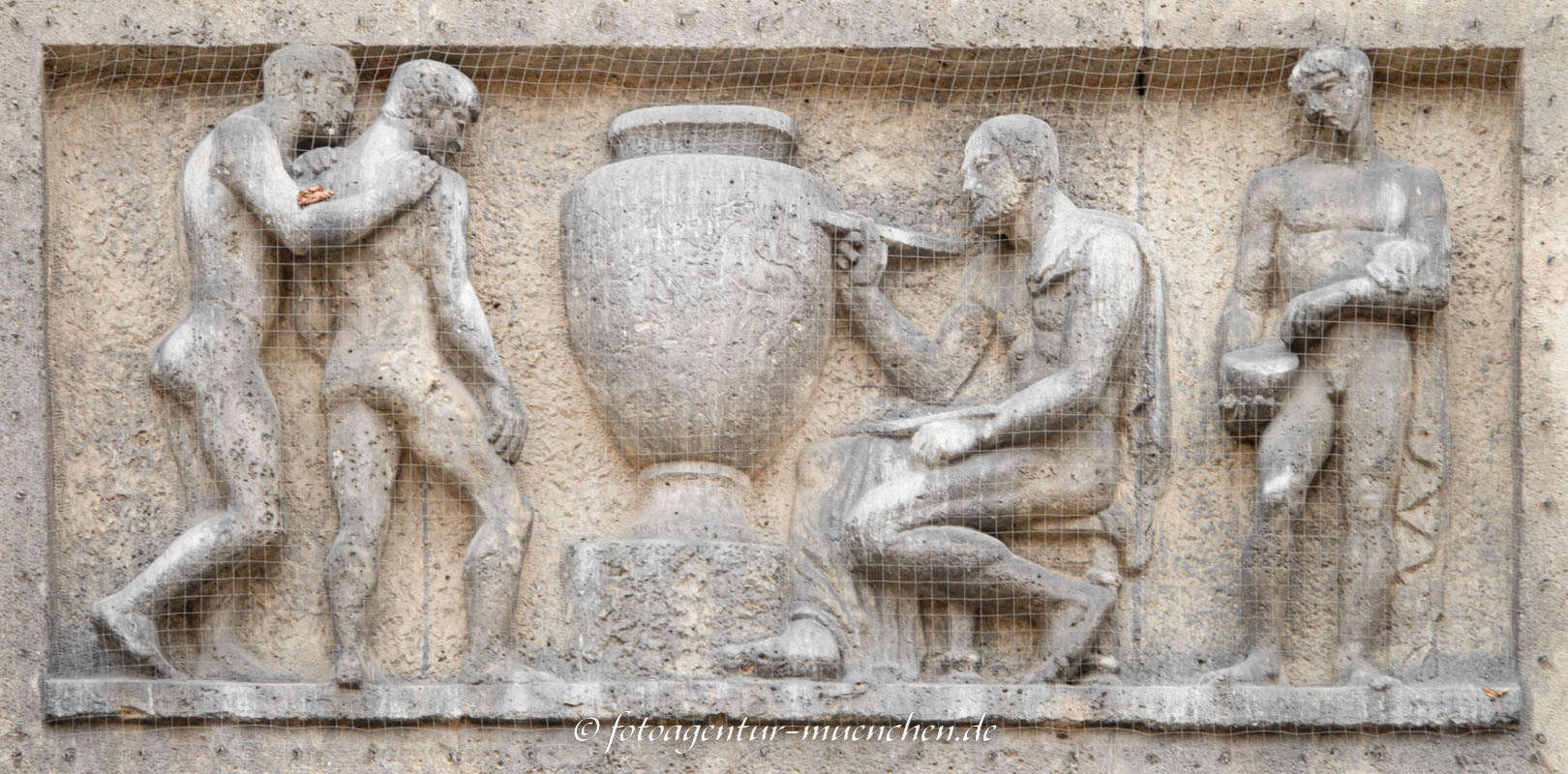 Kunstpavillion - Relief (Malerei)