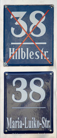Gerhard Willhalm – Umbenennung Hilblestraße