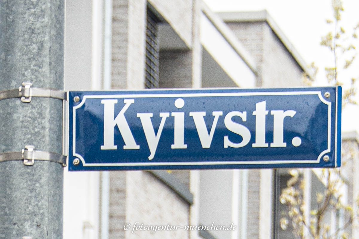 Straßenumbenennung: Kiewstraße in Kyivstraße