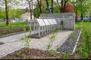 Kriegerdenkmal: Denkmal für die Gefallenen der Bayerischen Eisenbahntruppe - Badberger Karl