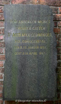 Gerhard Willhalm – Grab - Max Gemminger
