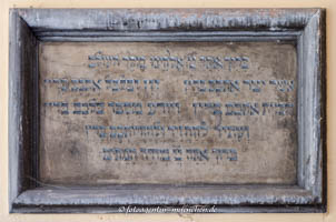 Gerhard Willhalm – Gedenktafel - Trauerhalle