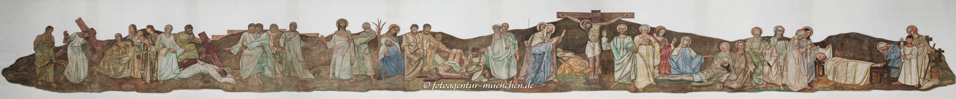 Cothen-Orla Friedrich - Fresco - Kreuzwegfries