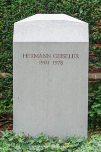 Gerhard Willhalm – Grab - Hermann Geiseler