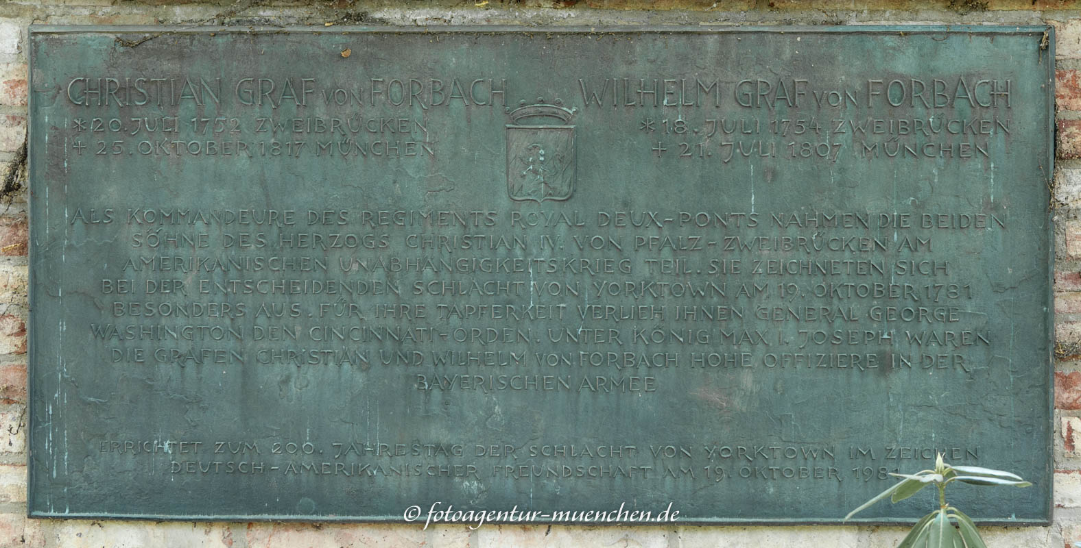 Grab - Christian und Wilhelm von Zweibrücken