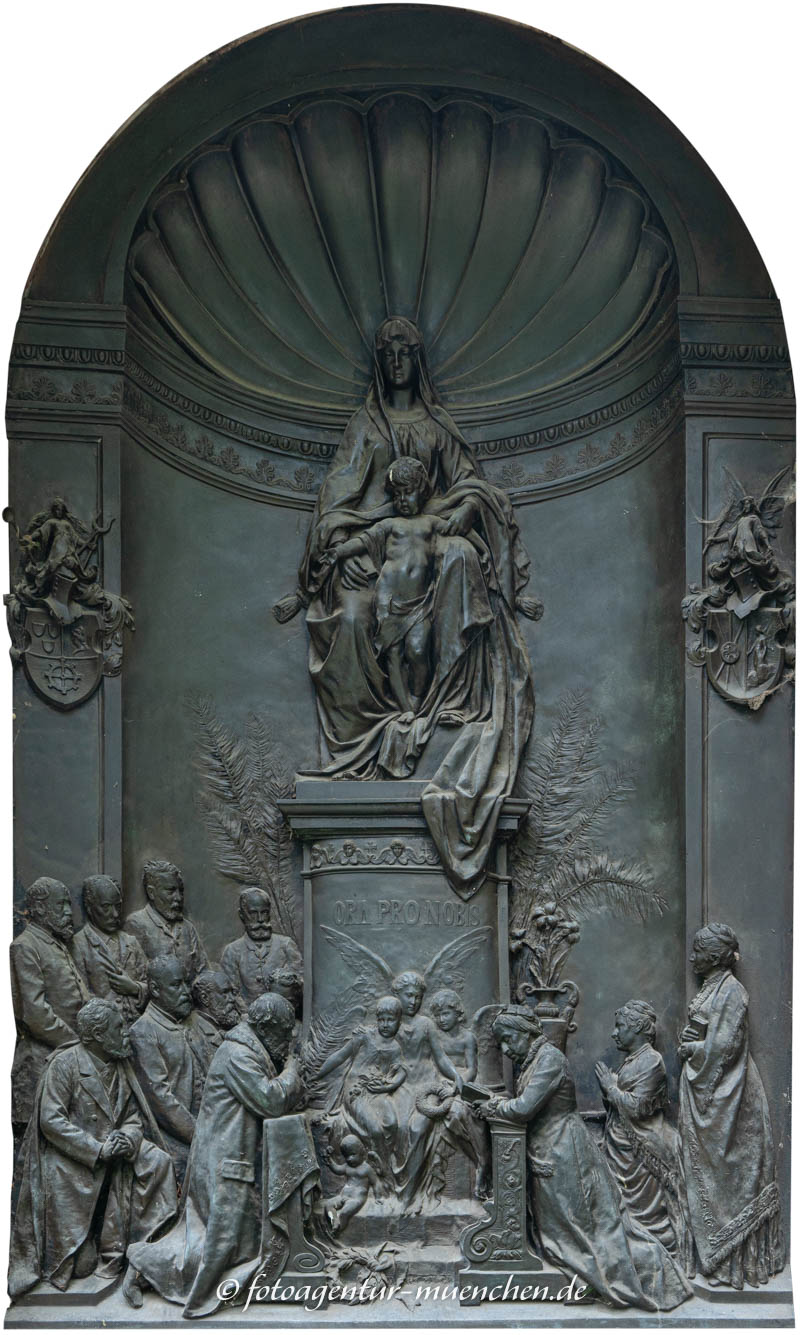 Bronzerelief 