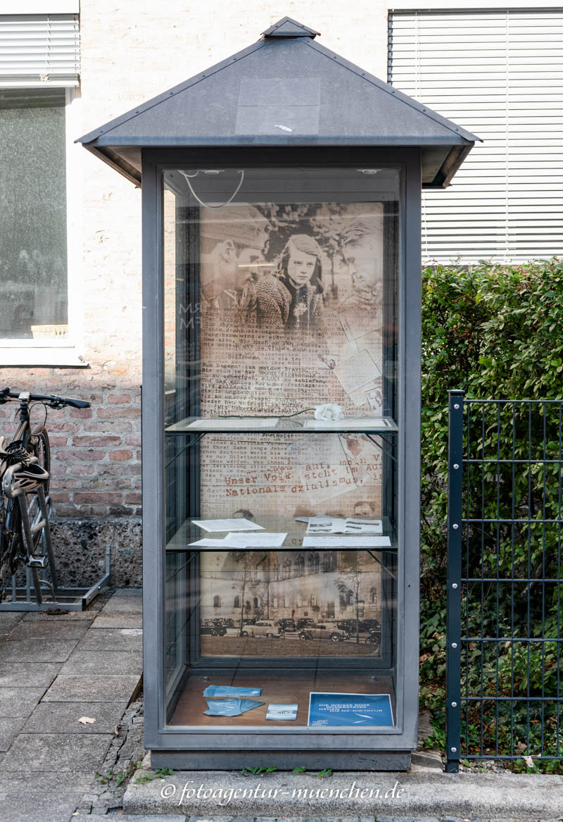 Info - Weiße Rose Stiftung e.V. – Denkmal/Kunstwerk in München