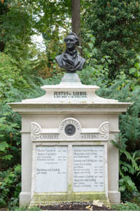Grab von Justus von Liebig