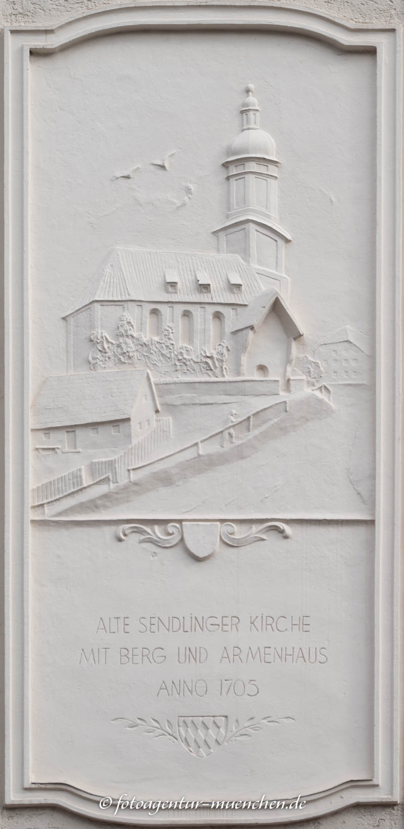 Alte Sendlinger Kirche 1705 l – Denkmal/Kunstwerk in München