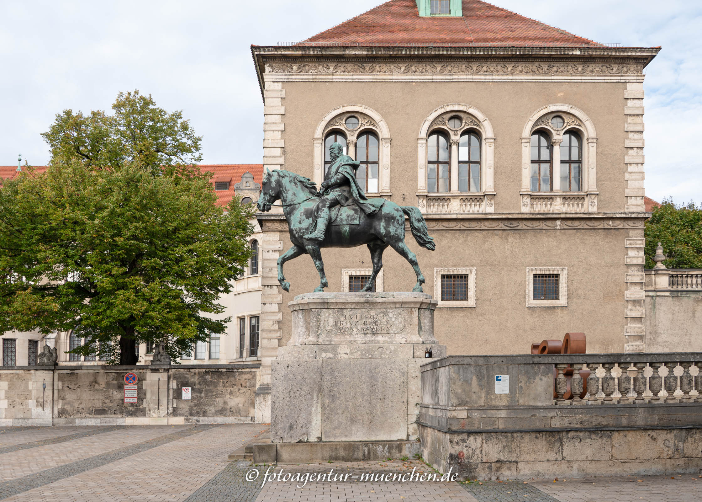 Reiterstandbild - Prinzregent Luitpold