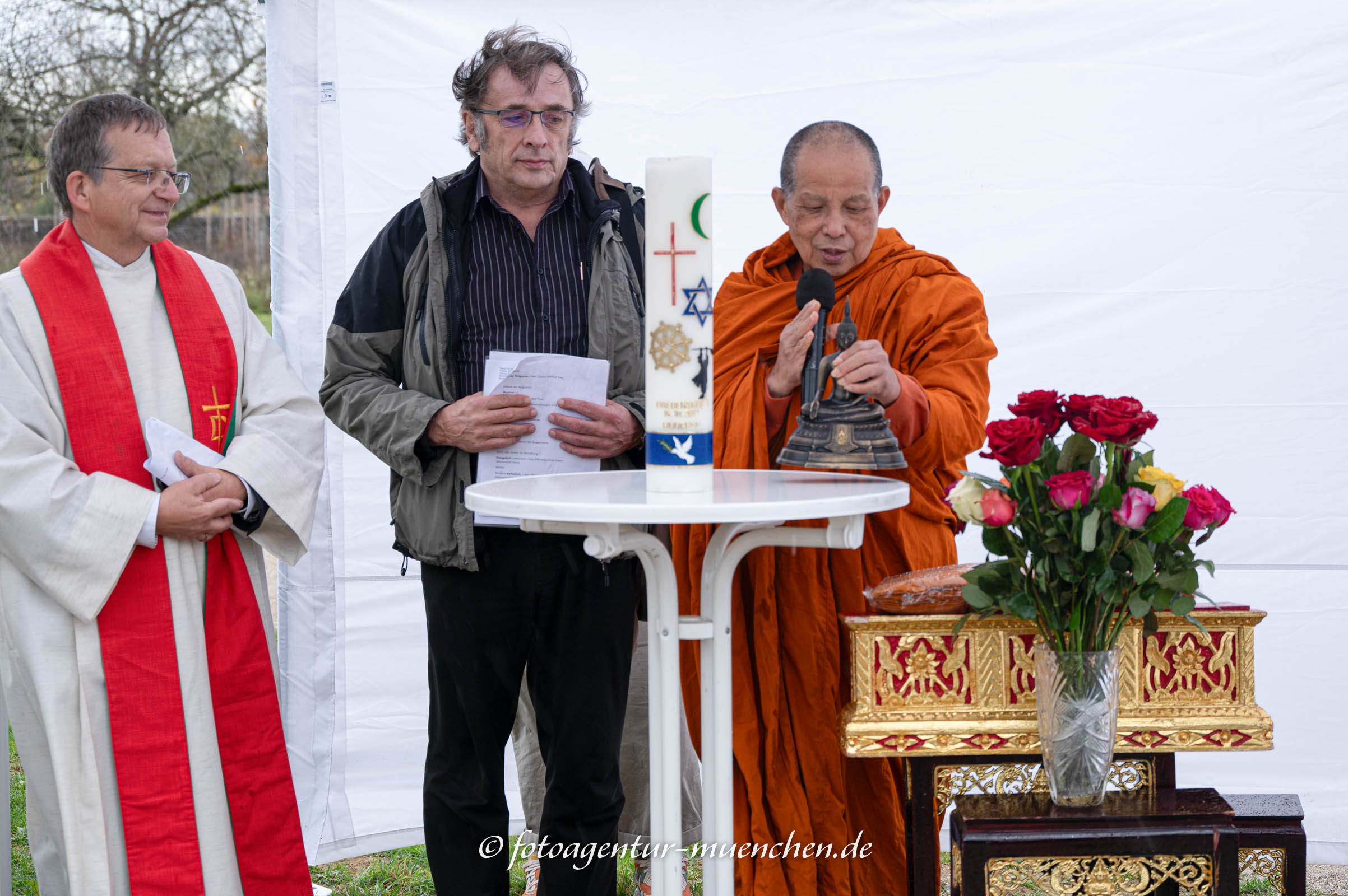 Einweihung - 3. Scholle im Neuen Riemer Friedhof
