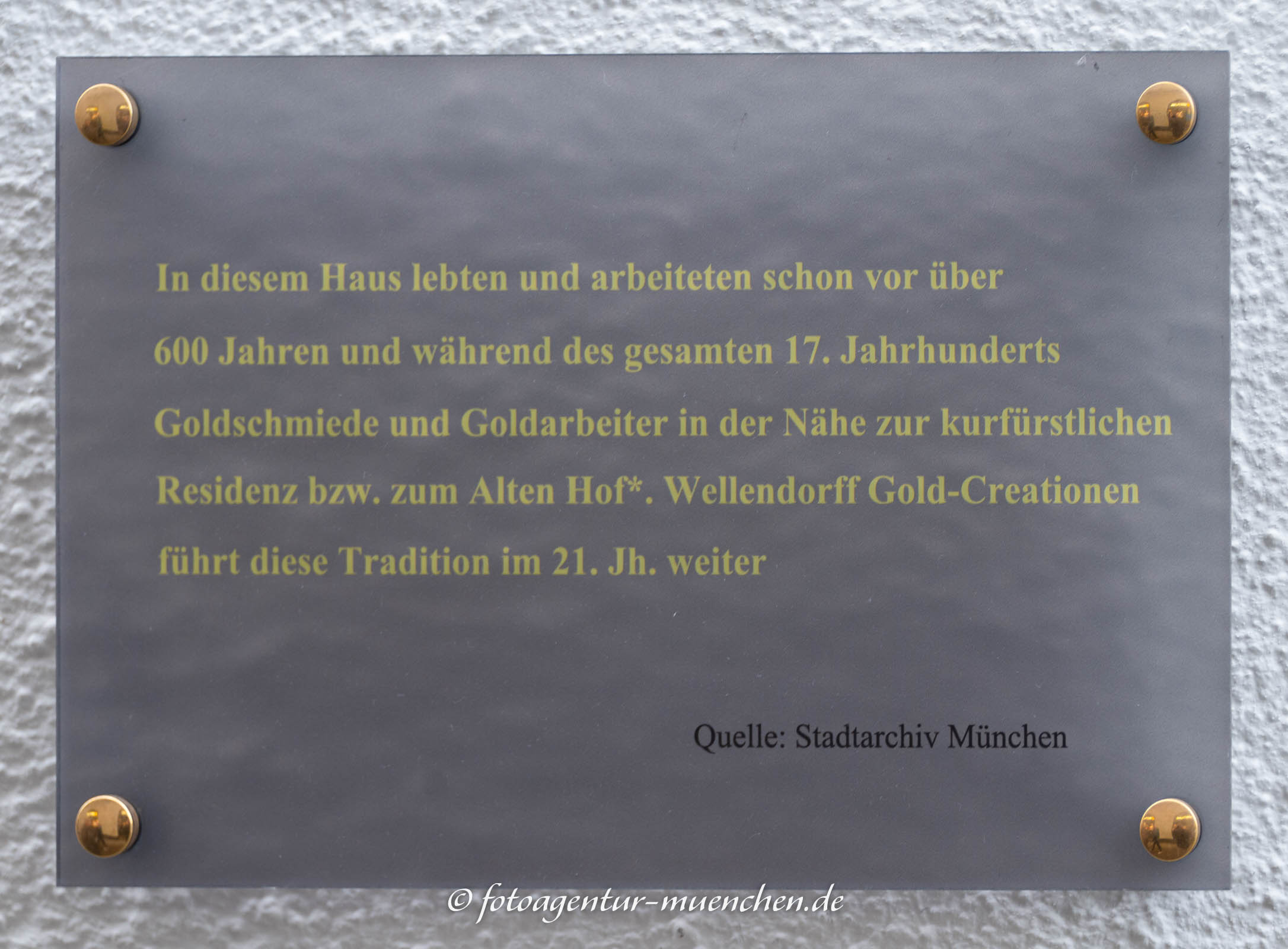 Gedenktafel - Wellendorff