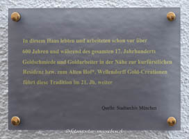 Gedenktafel - Wellendorff