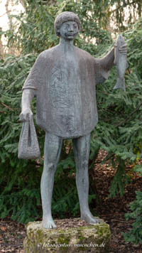 Fischer mit seinem Fang