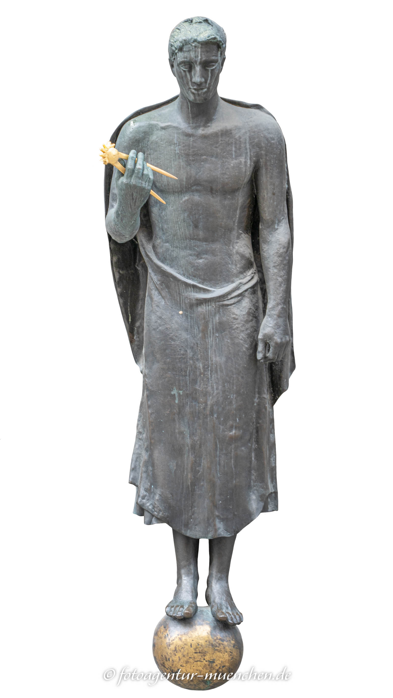 Handwerker mit Zirkel
