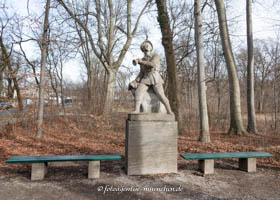 Gerhard Willhalm - Jäger mit Hund