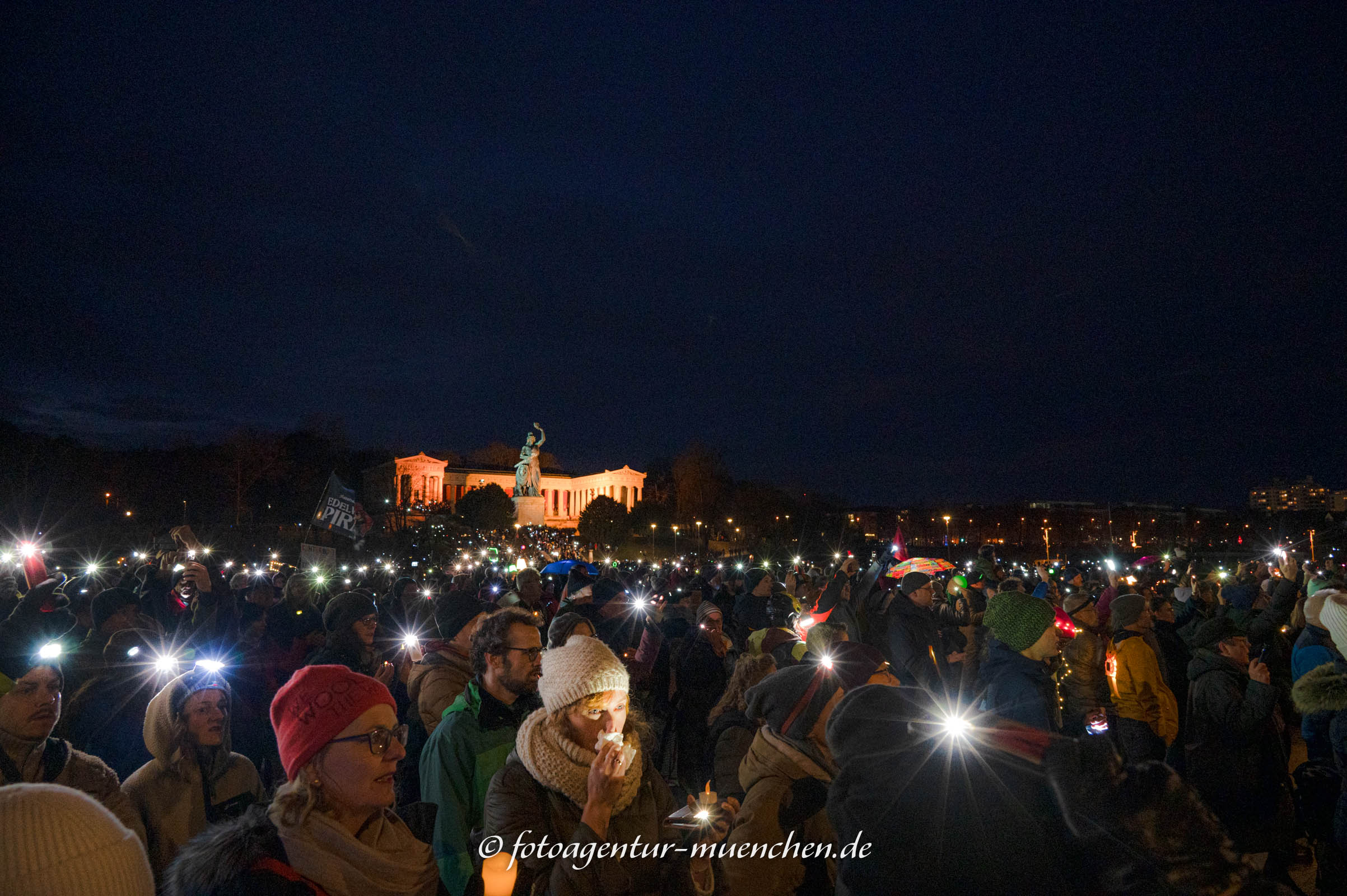 Lichterdemo gegen Rechts