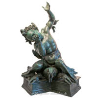 Putti mit Hummer