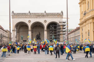 Gerhard Willhalm – Demonstration für die Ukraine