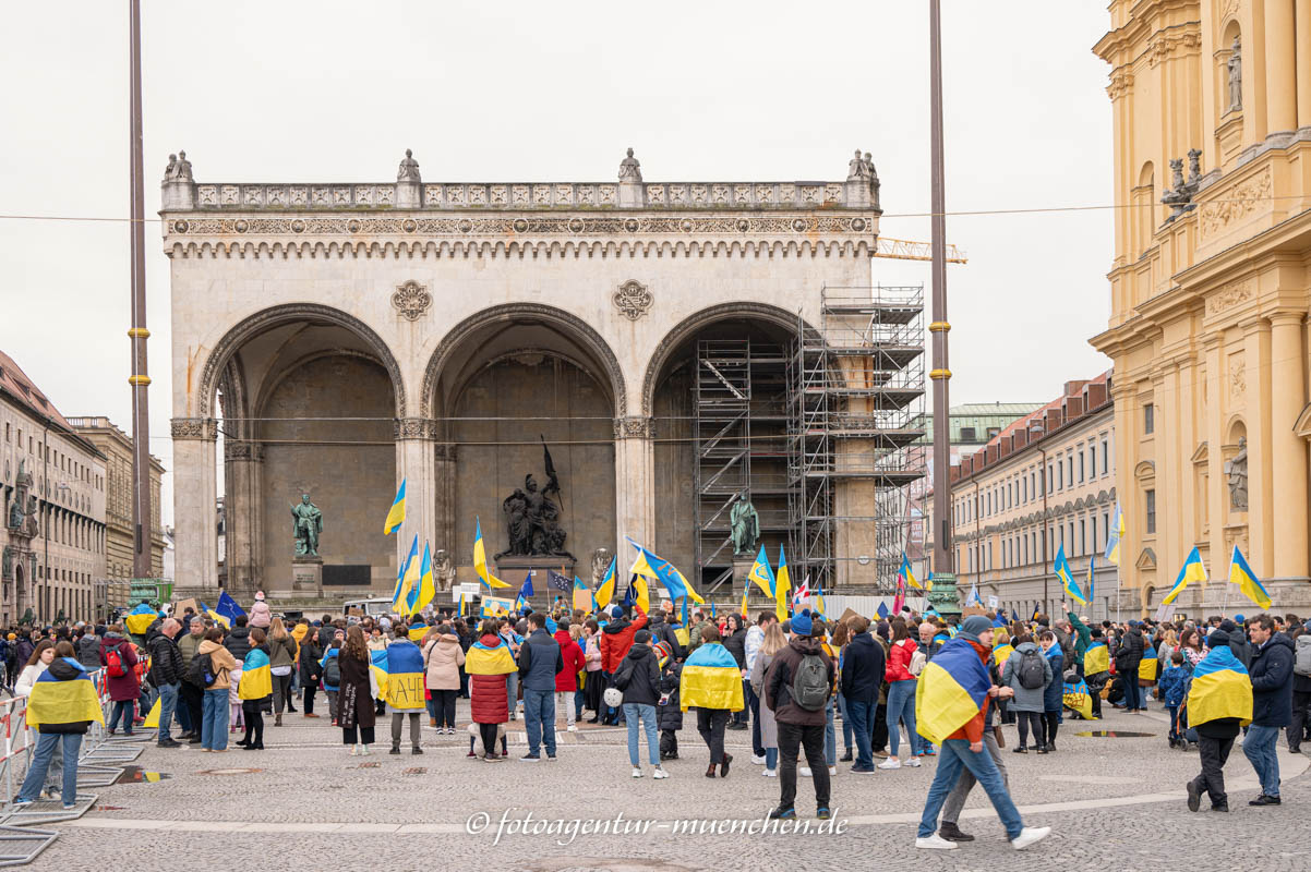 Gerhard Willhalm - Demonstration für die Ukraine