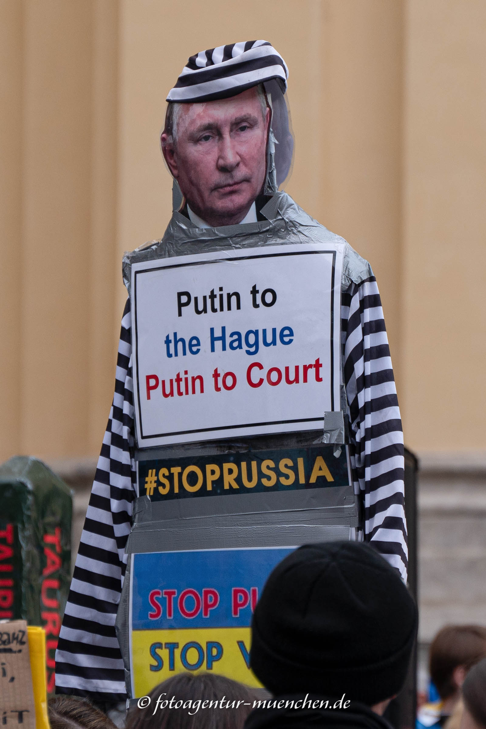 Demonstration für die Ukraine