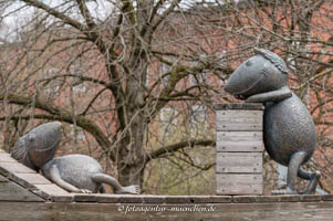 Schmolchboot auf der Hügelwelle