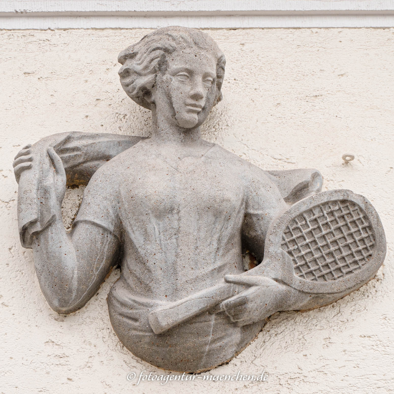Bauschmuck - Tennisspielerin