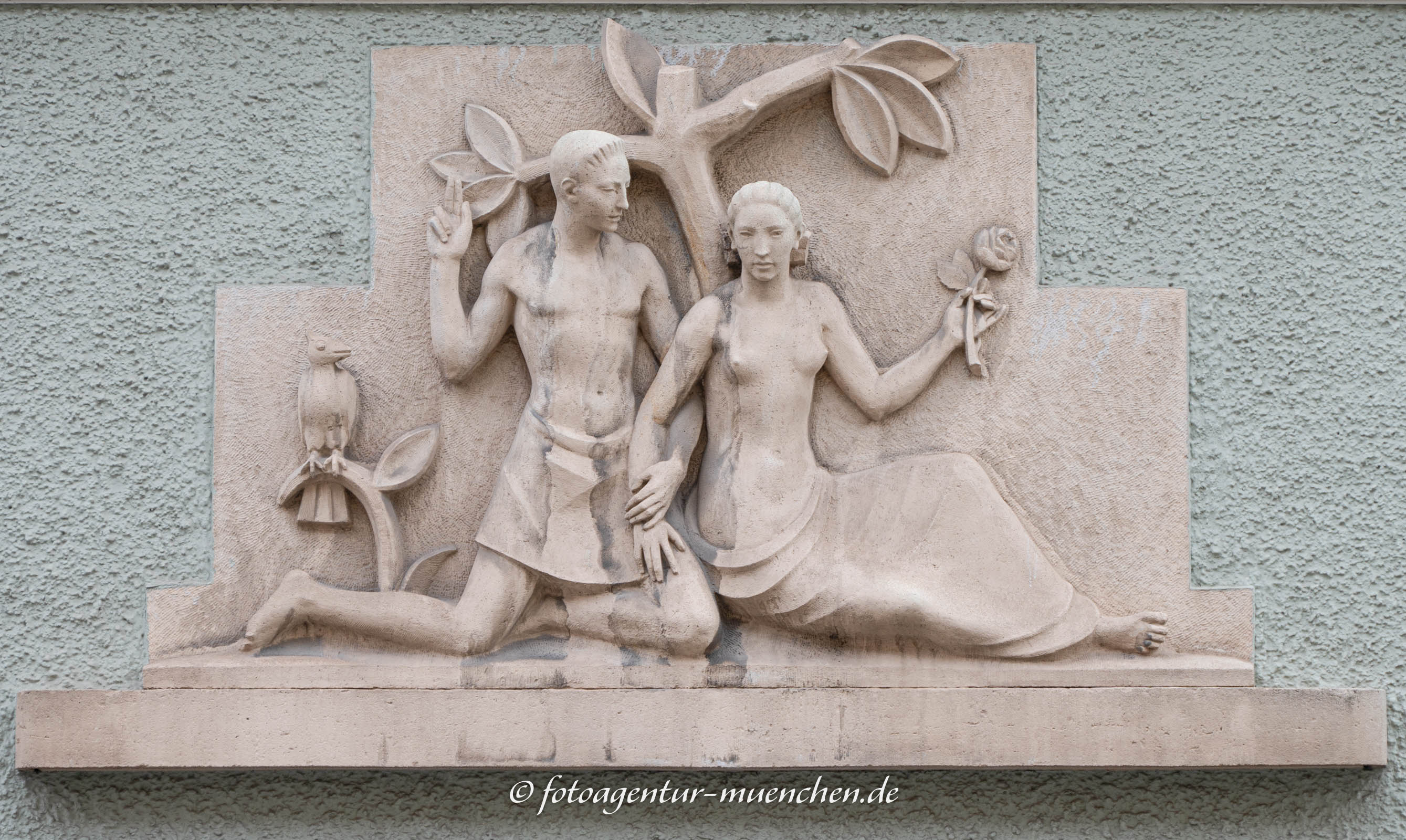 Bauschmuck - Mann mit Frau
