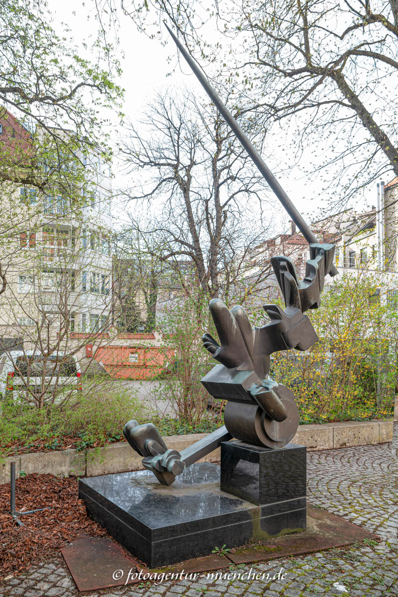 Zeichen der Maschine - Neustifter Joseph Michael – Denkmal/Kunstwerk in München