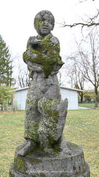 Dorer Julius - Knabe mit Ente und Hund
