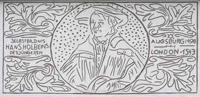 Selbstbildnis Hans Holbein des Jüngeren 