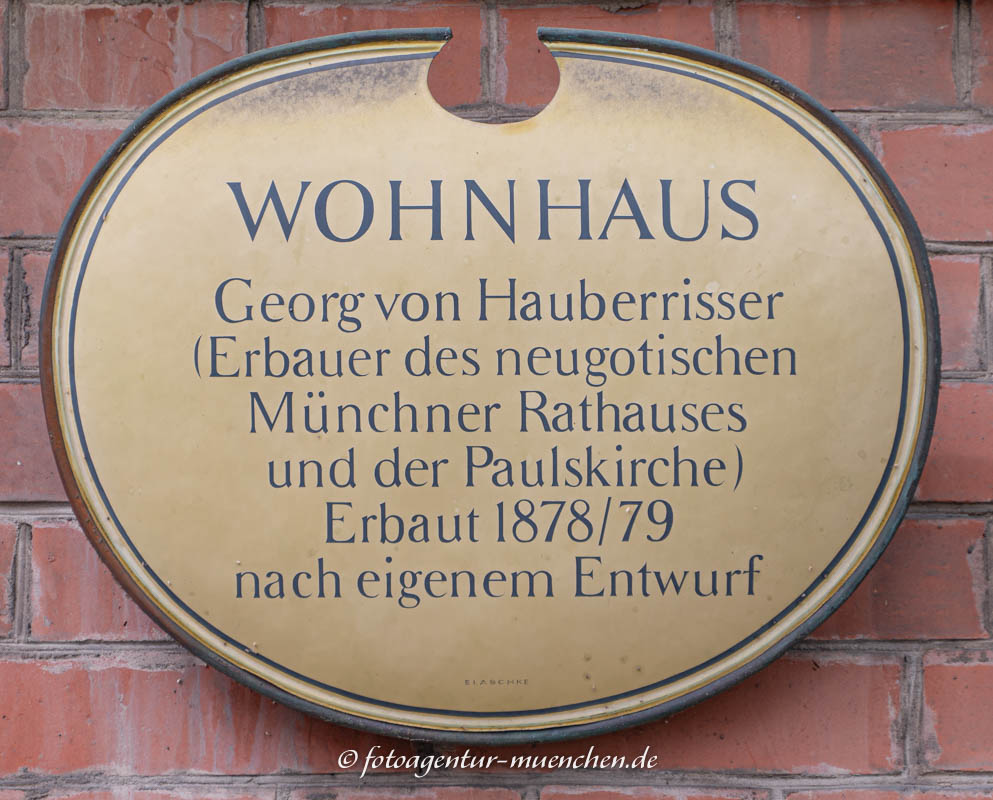 Georg von Hauberrisser – Denkmal/Kunstwerk in München