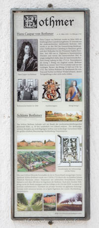 Denkmal: Hans Caspar von Bothmer