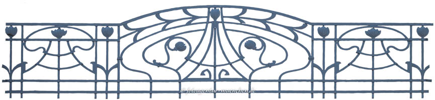 Gerhard Willhalm – Jugendstil - Balkongitter